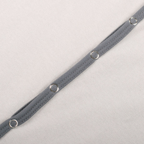 AXL Brand Organic Baby Footie Colorblock