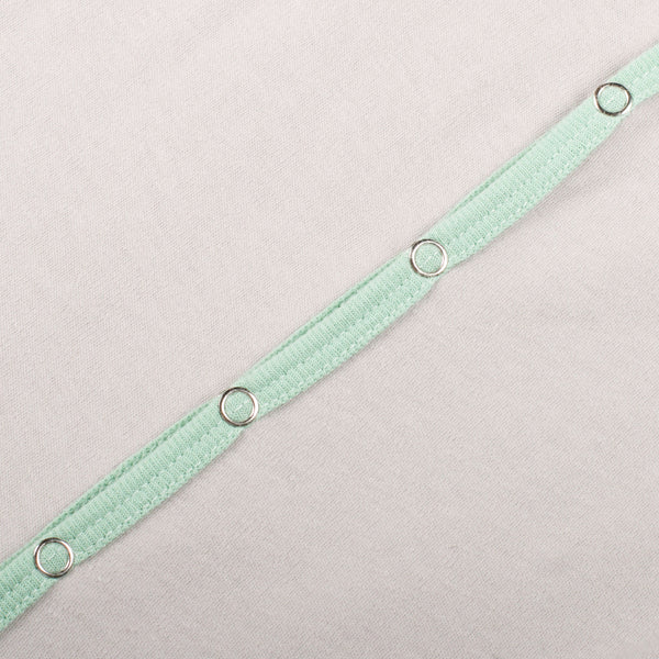 AXL Brand Organic Baby Footie Colorblock