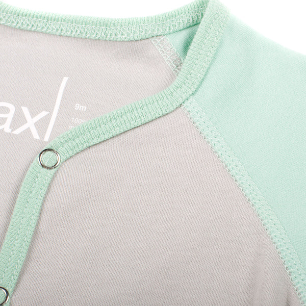 AXL Brand Organic Baby Jumper Playsuit Henley