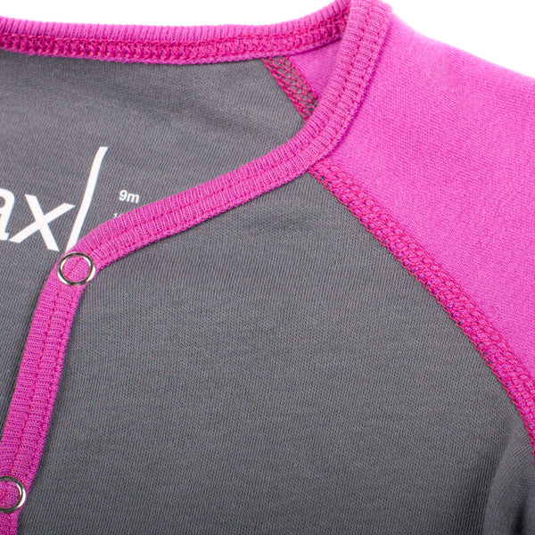 AXL Brand Organic Baby Jumper Playsuit Henley