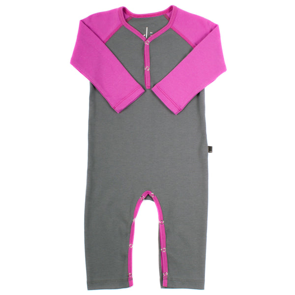 AXL Brand Organic Baby Jumper Playsuit Henley