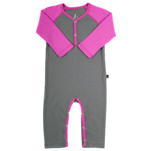 AXL Brand Organic Baby Jumper Playsuit Henley