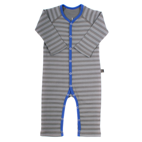 AXL Brand Organic Baby Jumper Playsuit Stripe