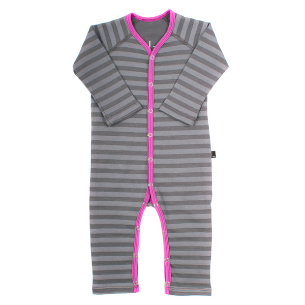AXL Brand Organic Baby Jumper Playsuit Stripe