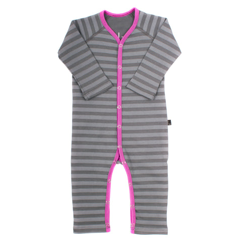 AXL Brand Organic Baby Jumper Playsuit Stripe